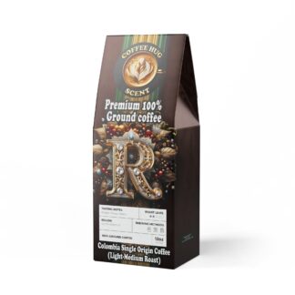 Coffe premium Colombia Single Origin Coffee (Light-Medium Roast) Custom letter